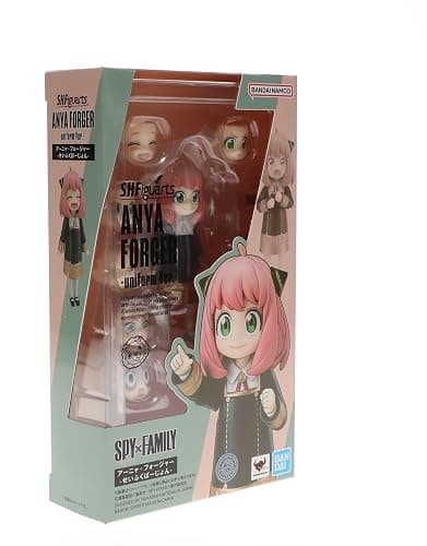 TAMASHII NATIONS - Spy x Family - Anya Forger Uniform Ver., Bandai Spirits S.H.Figuarts Action Figure thumbnail 4