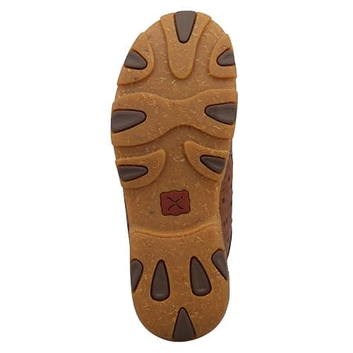 Twisted X Kid's Chukka Driving Moc, Moc Toe, Cognac, 1 M thumbnail 6