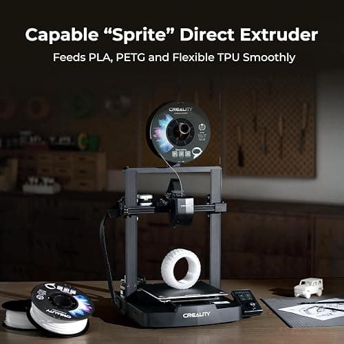 Creality Ender 3 V3 SE 3D Printer, 250mm/s High-Speed Desktop Printer, CR Touch Auto-Leveling, Sprite Direct Extruder, Dual Z-Axis, Auto-Load Filament, 8.66x8.66x9.84 Print Volume, Easy Assembly thumbnail 6