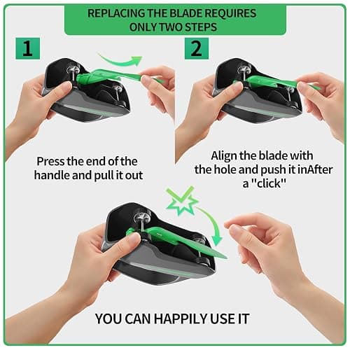 Wrapping Paper Cutter with 3 Replaceable Blades, Car Design Cutter Dispenser Tool Adapt for Any Diameter Gift Wrapping Paper Roll, Cutting Efficient Straight Easily & Safely on Halloween Christmas thumbnail 7