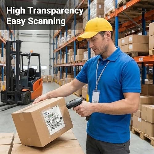9527 Product 7.5" x 5.5" Clear Adhesive Top Loading Packing List/Shipping Label Envelopes (200 Pack) thumbnail 5