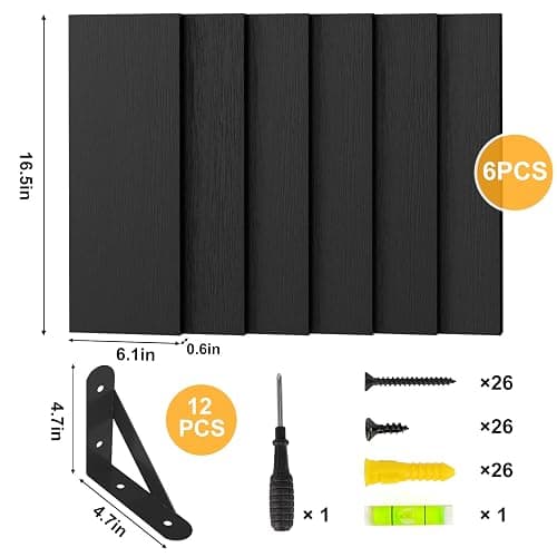 16.5 Inch Floating Shelves for Wall 6 Count thumbnail 7