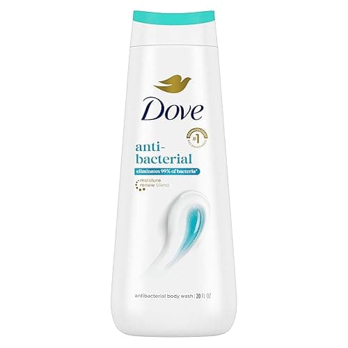 Dove Body Wash Antibacterial For All Skin Types Protects from Dryness 20 oz - Image 1