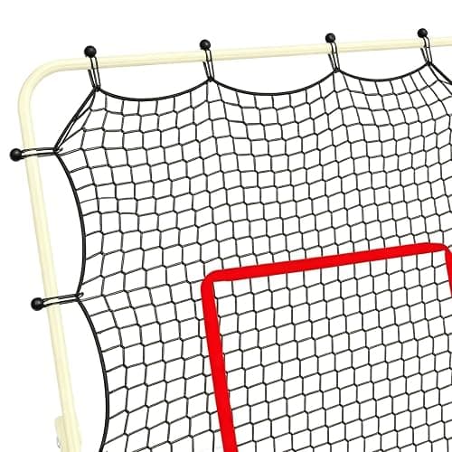 Volleyball Rebounder Net | 7x4ft Portable Training Equipment | Sports Rebounder with Elastic Rope & Target | for Teens Adults Players Beginners Outdoor Backyard Court Pool thumbnail 5