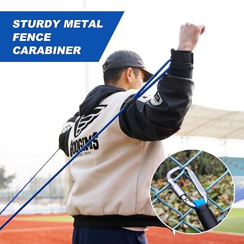 SunNordik Resistance Bands for Pitchers, Baseball & Softball Training Equipment for Improving Arm Strength & Pitching Training, Baseball Pitching Bands for All Skill Levels thumbnail 6