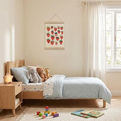 VGXKJIIOD Pink and Red Strawberry Wall Art Poster 12x16 in, Trendy Preppy Girly Strawberry Canvas Wall Decor Prints Sign Artwork for Girls Nursery Dorm Room Bedroom Apartment thumbnail 6