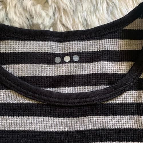 Barbotimer Womens Y2k Striped Shirt Fairy Grunge Baggy Long Sleeve Tops | Stylish Off Shoulder Slim Fit T-Shirts Vintage Aesthetic Alt Emo Gothic Clothes 2000s Harajuku Teens Girls Tee Top Streetwear thumbnail 8