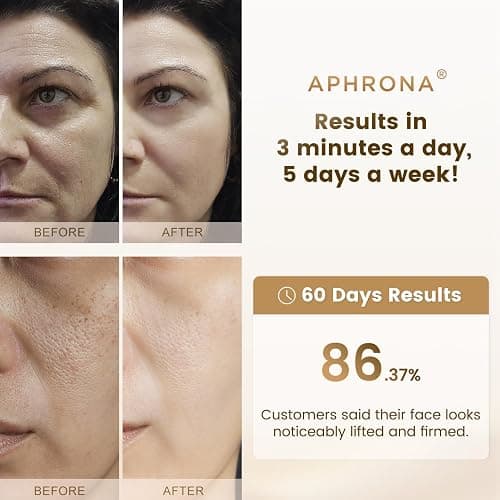 Aphrona Galvanic Spa - Facial Toning Device - Micro-Current Gua Sha face Tone Device - Skin Firming - FDA Cleared Facial Massager thumbnail 4
