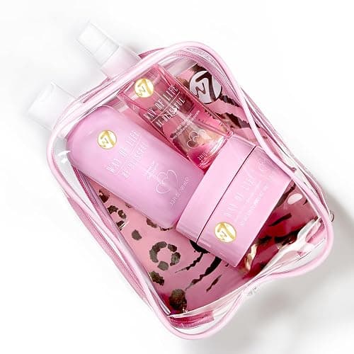 W7 VAY CAY Be Blissful - Travel Size Skincare Set | Carry On Luggage Essentials: Shower Gel & Body Wash, Body Butter & Body Mist | Energizing & Hydrating Body Care for Glowing Skin - Image 1
