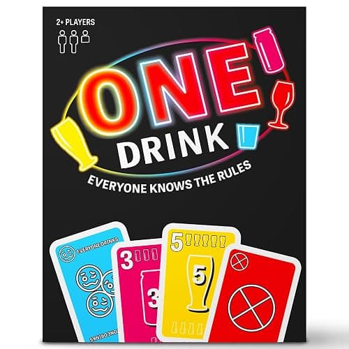 One Drink - Drinking Game for Parties - Fun and Easy Card Game for Game Nights - Image 1