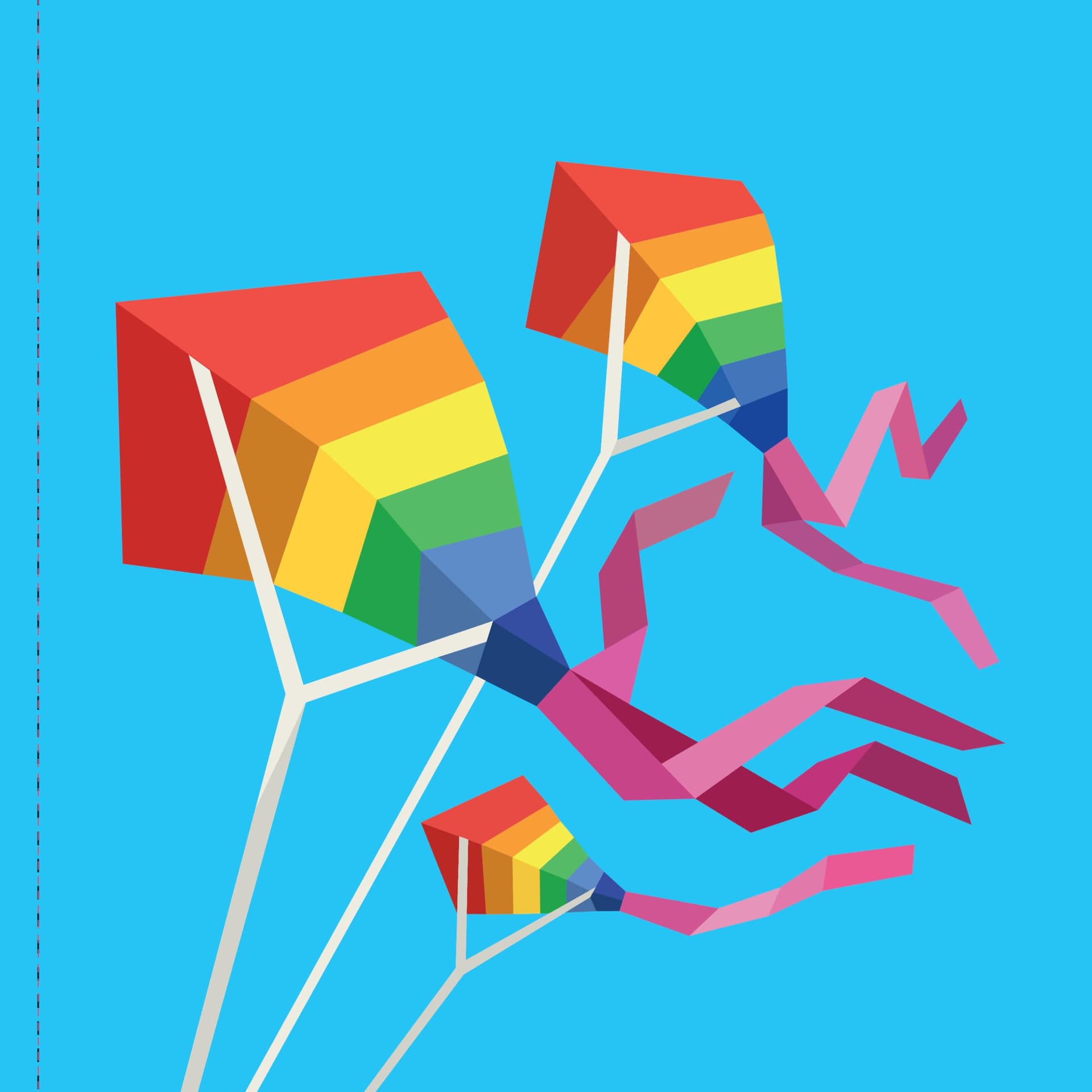 Paint by Sticker Kids: Rainbows Everywhere!: Create 10 Pictures One Sticker at a Time! thumbnail 4