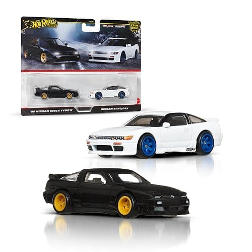 Hot Wheels Premium Car Culture 2 Pack 1:64 Scale Vehicles Unique Couples Real Riders Tires Metal/Metal Chassis Collectors Toy JBK96 - Image 1