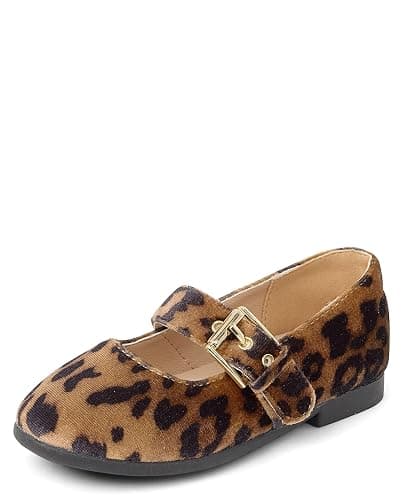The Children's Place Girls Baby Girls and Toddler Closed Toe Ballet Flats - Image 1