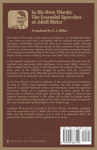 In His Own Words: The Essential Speeches of Adolf Hitler thumbnail 2