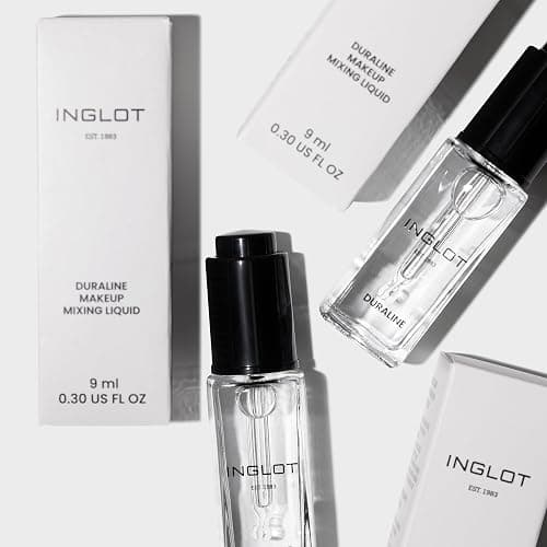 Inglot Duraline | Multi-tasking make-up liquid: extends shelf life, transforms products into waterproof | Revives dry cosmetics and improves their pigmentation | 9ml thumbnail 5