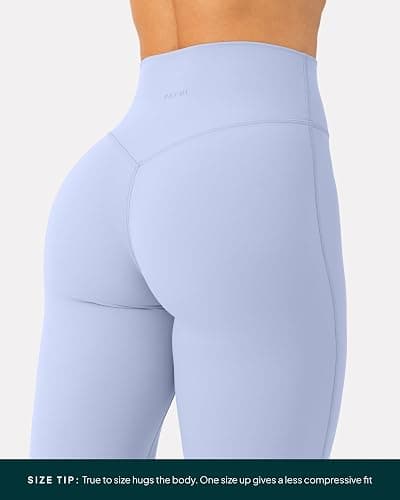 PAVOI ACTIVE Buttery Soft Workout Leggings for Women - High Waisted No Front Seam Gym Leggings Yoga Pants - FlexFlow thumbnail 5