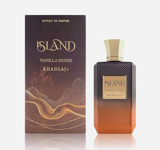 Khadlaj Island Vanilla Dunes Extrait De Parfum Spray, 3.4 Ounce (Unisex) - Image 1