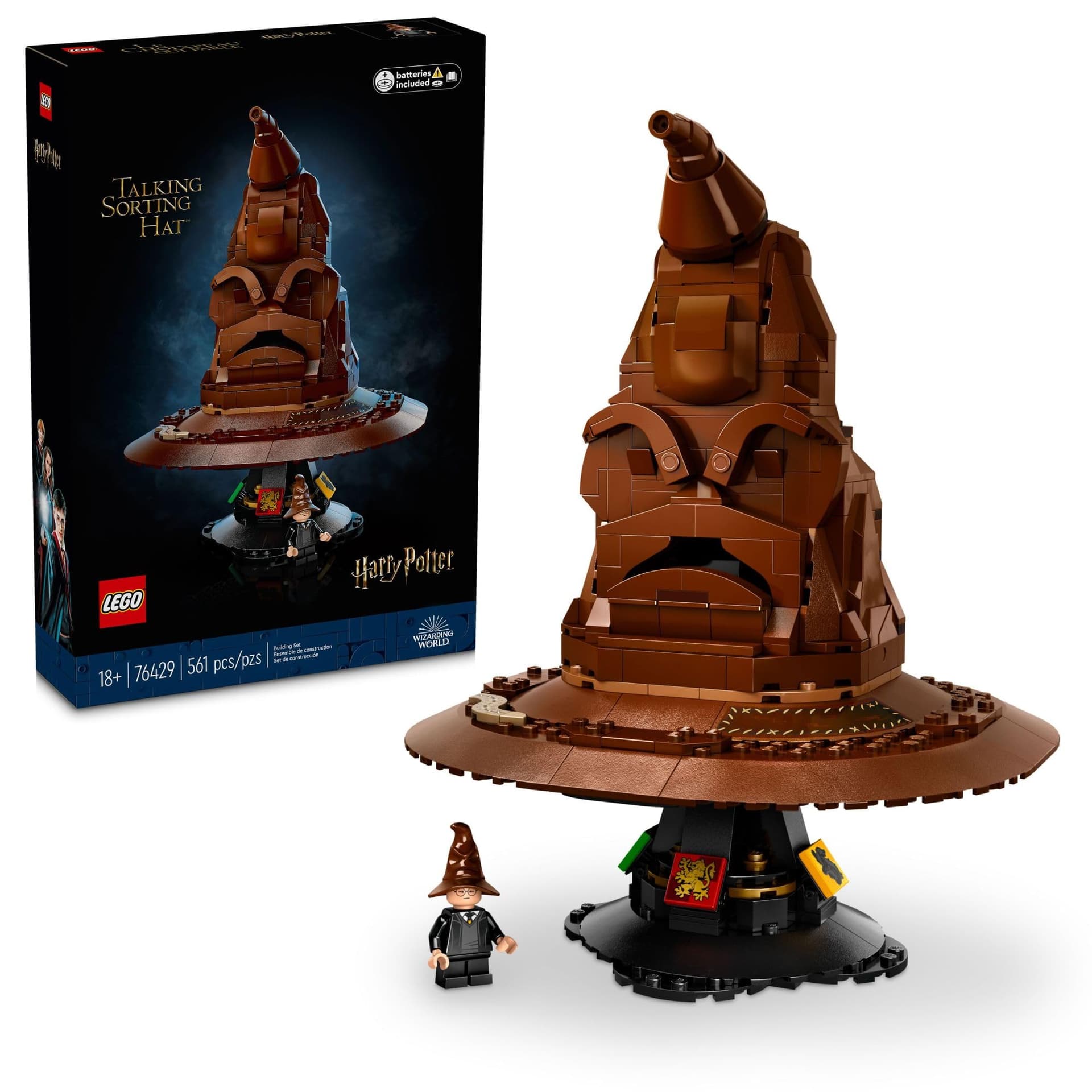 LEGO Set Harry Potter TM 76429 Chapéu Seletor Falante 561 peças - Image 1