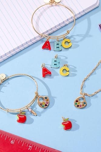 Alex and Ani School-Themed Charm Bracelet for Women - Ideal Gift for Teachers & Students thumbnail 5