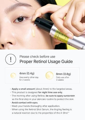 celimax The Vita A Retinol Shot Tightening Serum | with Pure Vitamin A Retinol, Peptide, Pore Minimizer, Wrinkles & Fine Lines, Firmer Skin, Anti-Aging, Skin Smoothing 30ml thumbnail 6