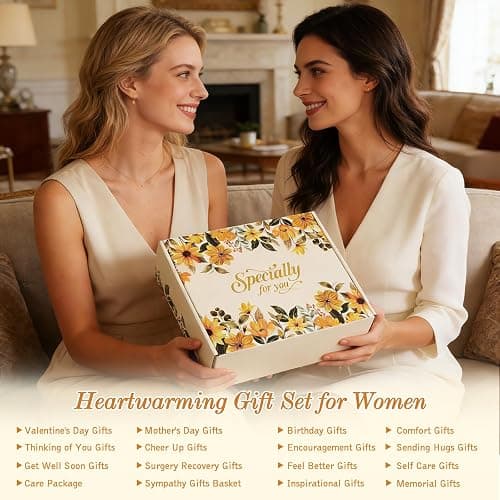 Self Care Gifts for Womens Birthday Gift Get Well Soon Gift - Valentines Day Gifts for Her Mom Wife Daughter Sister Girlfriend Best Friend, Sympathy Gift Baskets for Women Care Package thumbnail 9