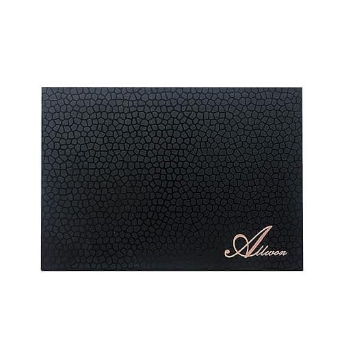 Allwon Magnetic Palette Empty Makeup Palette with Mirror for Eyeshadow Lipstick Blush Powder (Black) thumbnail 8