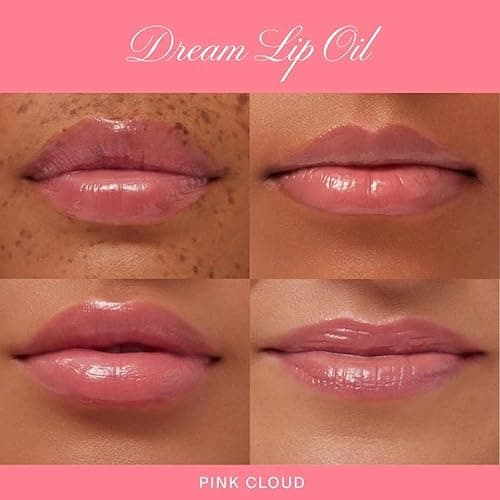 Summer Fridays Dream Lip Oil - Tinted Lip Oil with Moisturizing Sheer Coverage, High-Shine and Deep Hydration - Non-Sticky Formula for Long-Lasting Softness - Pink Cloud (0.15 Oz) thumbnail 5