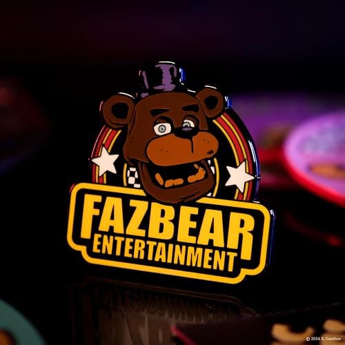Five Nights at Freddy's Fazbear Entertainment Limited Edition Metal Pin Badge thumbnail 4