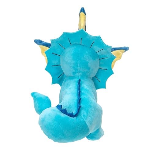 Pokémon 8-Inch Vaporeon Plush - Adorable, Ultra-Soft, Plush Toy, Perfect for Playing & Displaying - Gotta Catch ‘Em All thumbnail 3
