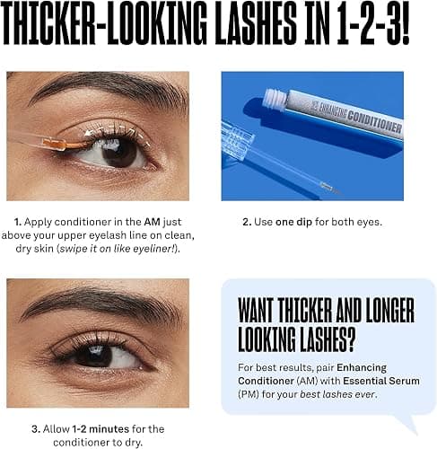 Babe Original Babe Lash Enhancing Conditioner - Conditioning Serum for Eyelashes, with Peptides and Biotin, Promotes Fuller & Thicker Looking Lashes, Companion to Essential Lash Serum thumbnail 4