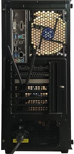 XUM Titan Prebuilt Gaming PC: AMD Ryzen 5 5500GT, Radeon Vega 7 Integrated Graphics, 16GB DDR4 RAM, 256GB NVMe SSD, 1TB HDD, 500W PSU 80+ Bronze, aRGB, WiFi 5, Windows 11 Home, Entry Level, Black Case thumbnail 3