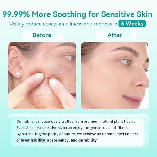 Face Towels, 10"×12" Disposable Face Towel, Face Towelettes XL, Ultra Soft Makeup Remover Dry Wipes, Thick Face Towel for Sensitive Skin, 50 Count (1 Pack) thumbnail 5