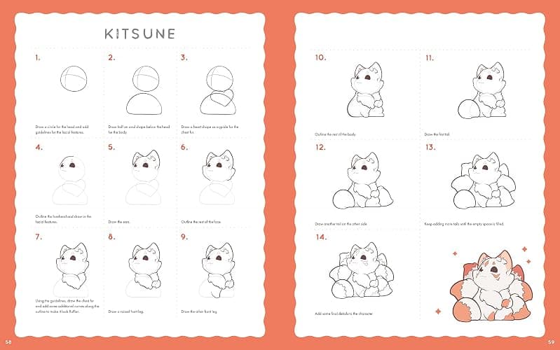 Cute Chibi Mythical Beasts & Magical Monsters: Learn How to Draw Over 60 Enchanting Creatures (Cute and Cuddly Art, 5) thumbnail 5