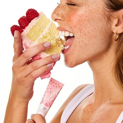 Lanolips 101 Ointment - Lanolin Lip Balm for Smooth, Hydrated & Healthy Lips - Multipurpose Lip Ointment with Lanolin Oil for Dry Lips, Cuticles & More - Raspberry Shortcake (0.52 oz) thumbnail 5