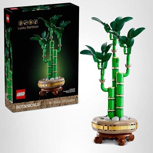 LEGO Botanicals Lucky Bamboo Building Set - Artificial Plant for Indoor Home Décor, Adults Ages 18+ - Gift for Birthdays for Him - Fake Plant Decoration for Table, Desk, Office - 10344 thumbnail 7