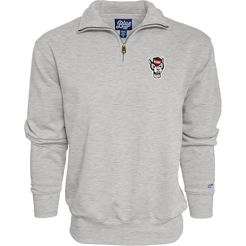 NC State Quarter Zip Sweatshirt — Large - Image 1