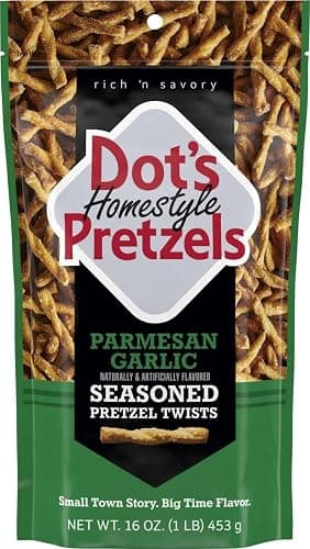 Dot's Homestyle Pretzels Dot's Pretzels Parmesan Garlic Seasoned Pretzel Twist, 16 OZ - Image 1