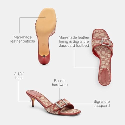 COACH womens Margot Sandal thumbnail 3