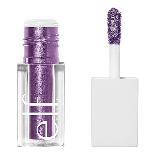 e.l.f. Liquid Metallic Eyeshadow, Gel Formula, High-Impact Multi-Dimensional Finish, One-Swipe Coverage, Supernova, 0.1 Fl Oz (3mL) - Supernova - 0.1 Fl Oz (Pack of 1)