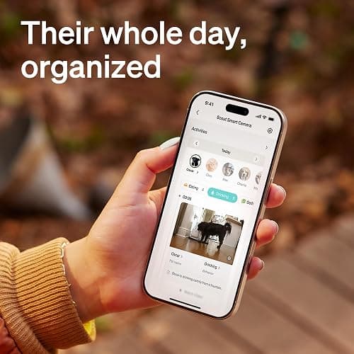 PETLIBRO AI Pet Camera Indoor with Phone App, 360° Auto Tracking Dog Camera Multi-Pet Recognition & AI Day Summary, 1080p Cat Camera Night Vision, 2-Way Talk WiFi Cam Pet with 2.4G/5G thumbnail 4