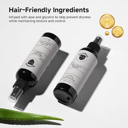 BlackMask Sea Salt Spray for Men – Natural Volume & Texture, Lightweight Hold, Effortless Style thumbnail 7