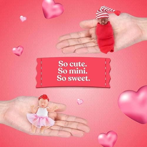 Mini Baby Sweet Hearts Mystery Capsule - Baby Doll Toy with Accessories Collectible thumbnail 4