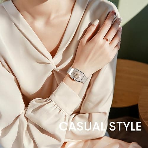 WANLISS Original Metal Milanese Loop Compatible with Apple Watch Band 38mm 40mm 41mm 42mm 44mm 45mm 49mm for Women Men, Magnetic Stainless Steel for iWatch Se Ultra Series 11 10 9 8 7 6 5 4 3 2 1 thumbnail 6