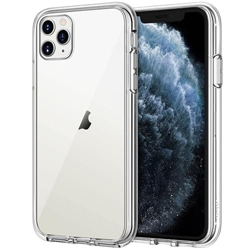 JETech Case for iPhone 11 Pro Max 6.5-Inch, Non-Yellowing Shockproof Phone Bumper Cover, Anti-Scratch Clear Back (Clear) - Image 1