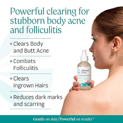 Body Clearing Serum [1 Fl Oz] Level 2 Acne Serum - Advanced Formula for Body Acne, Folliculitis, Back, Butt, Chest, Thighs, Shoulders - Mandelic Acid thumbnail 2