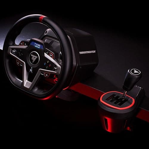 Thrustmaster TH8S Shifter Add-On for PS5, PS4, Xbox Series X|S, One, and PC – Sim Racing Gear with H-Pattern Shifter Plate, Compatible with Racing Wheels and Driving Simulator Sets thumbnail 5