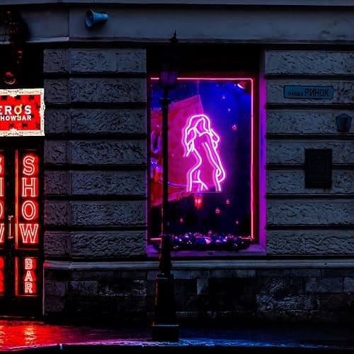 Wanxing Lady Back Neon Licht Sexy Lady Neon Schild für Wand Dekor Rosa Led Schild mit USB-betrieben für Schlafzimmer, Mädchen Zimmer, Wohnkultur, Mann Höhle thumbnail 5
