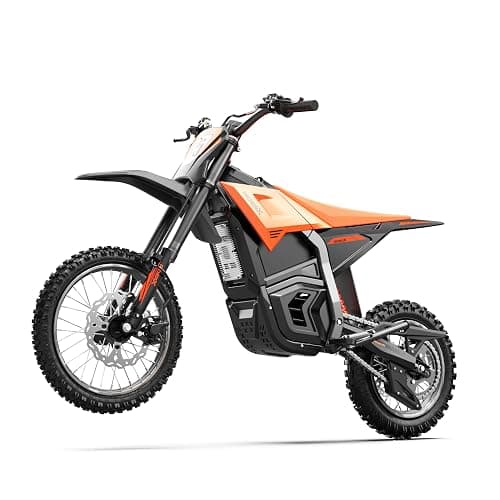 RiderX Electric Dirt Bike for Adults Teens, 3000W Brushless 220Nm Motor - 45° Slope, 38 MPH, 48V/23.5Ah Removable Battery, Dual Hydraulic Brakes & Full Suspension Electric Motorcycle for 13+ - Image 1