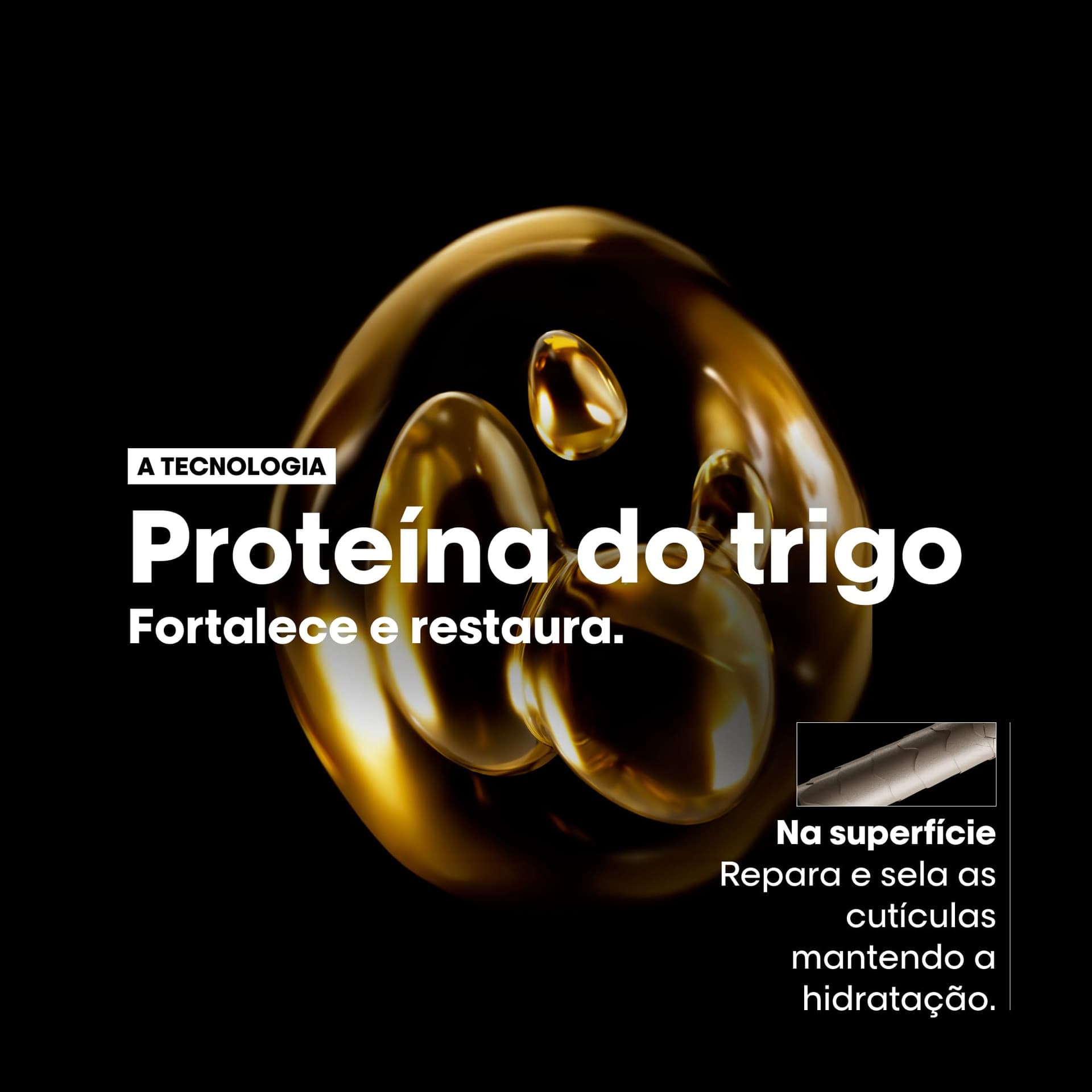 L'Oréal Professionnel Óleo 10 em 1 Absolut Repair | Multi-benefícios para cabelos secos e danificados | Repara e Promove Brilho | Com Gold Quinoa e Proteínas thumbnail 6