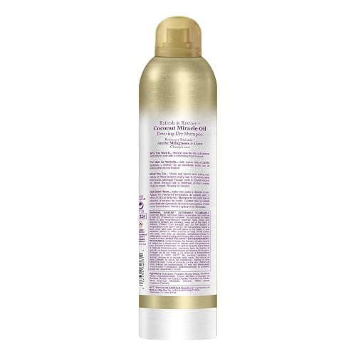OGX Extra Strength Refresh Restore + Dry Shampoo, Coconut Miracle Oil, 5 Ounce thumbnail 8